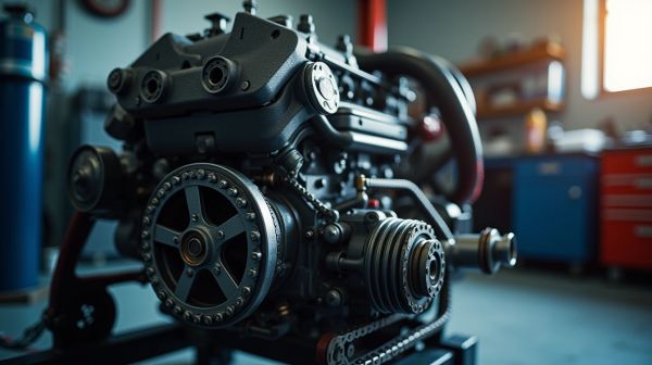 Optimizar el rendimiento del motor con la cadena de distribución
